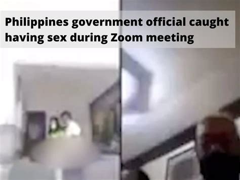 videocall scandal|Philippines government official caught having sex on。